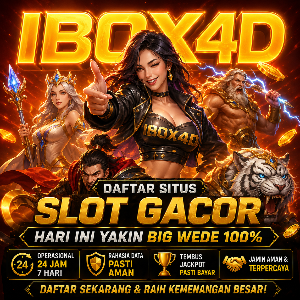 IBOX4D: Daftar Situs Slot88 Online & Slot Gacor Hari Ini Yakin Big Wede